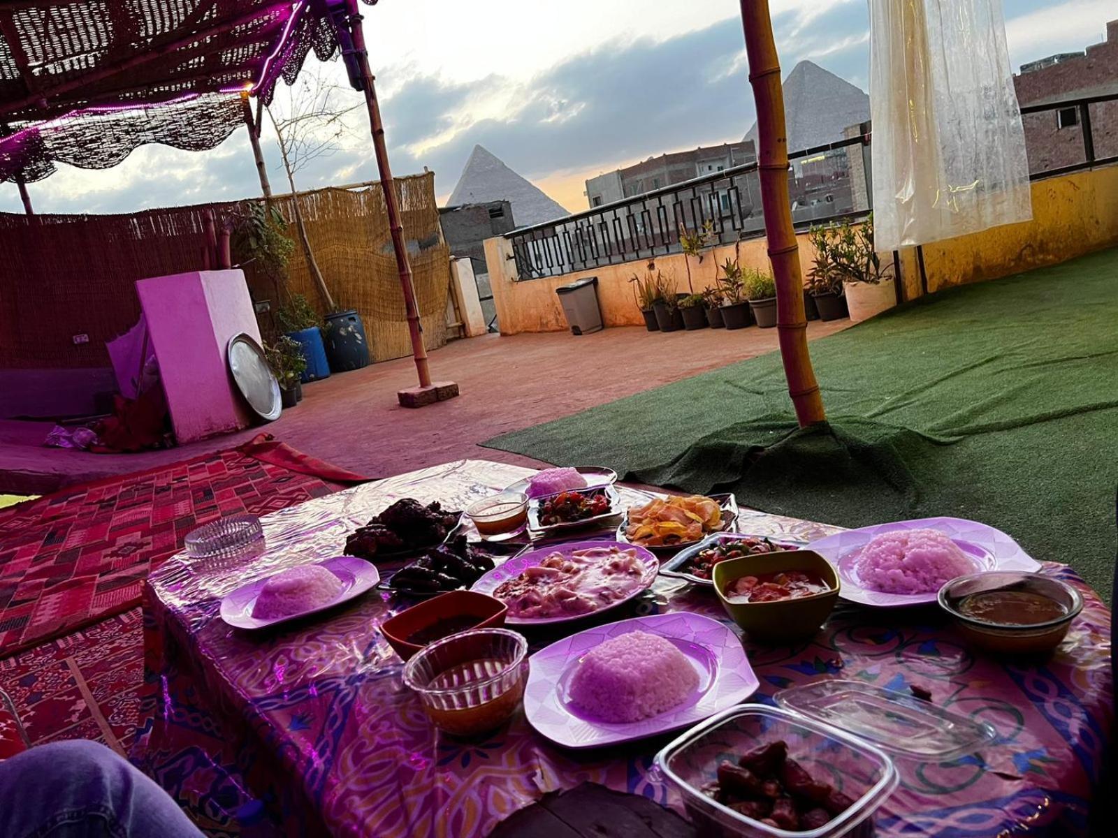 Bed and Breakfast Jana Pyramids View In 3 Kafret el-Gabal Exterior foto