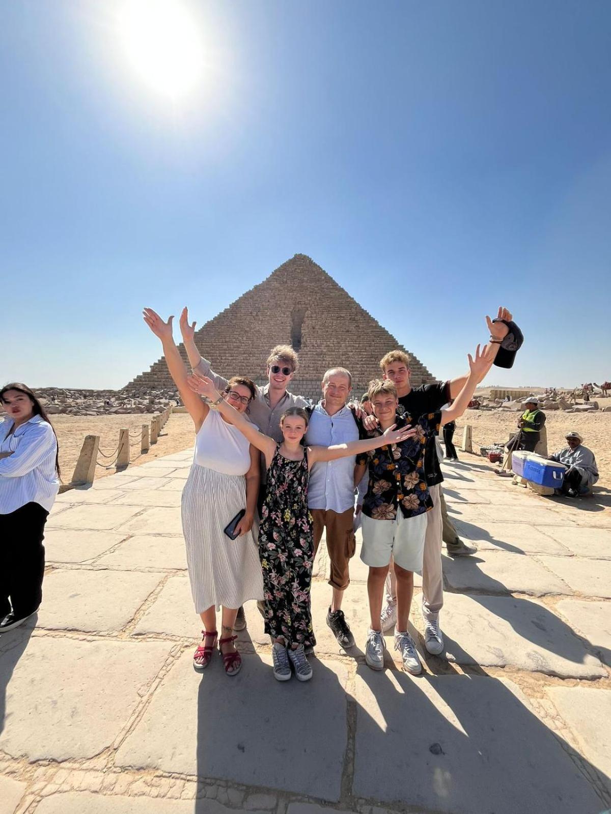 Bed and Breakfast Jana Pyramids View In 3 Kafret el-Gabal Exterior foto