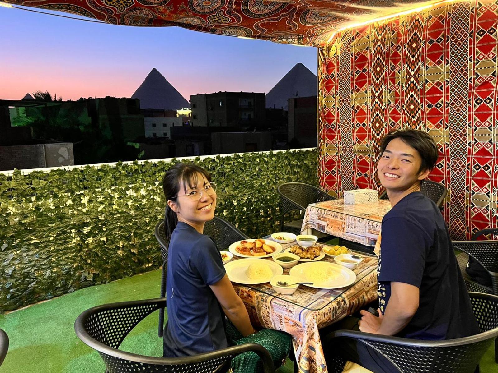 Bed and Breakfast Jana Pyramids View In 3 Kafret el-Gabal Exterior foto